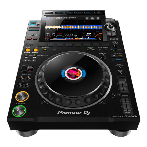 Pioneer CDJ-3000 w konfiguracji DJ podczas realizacji eventowej