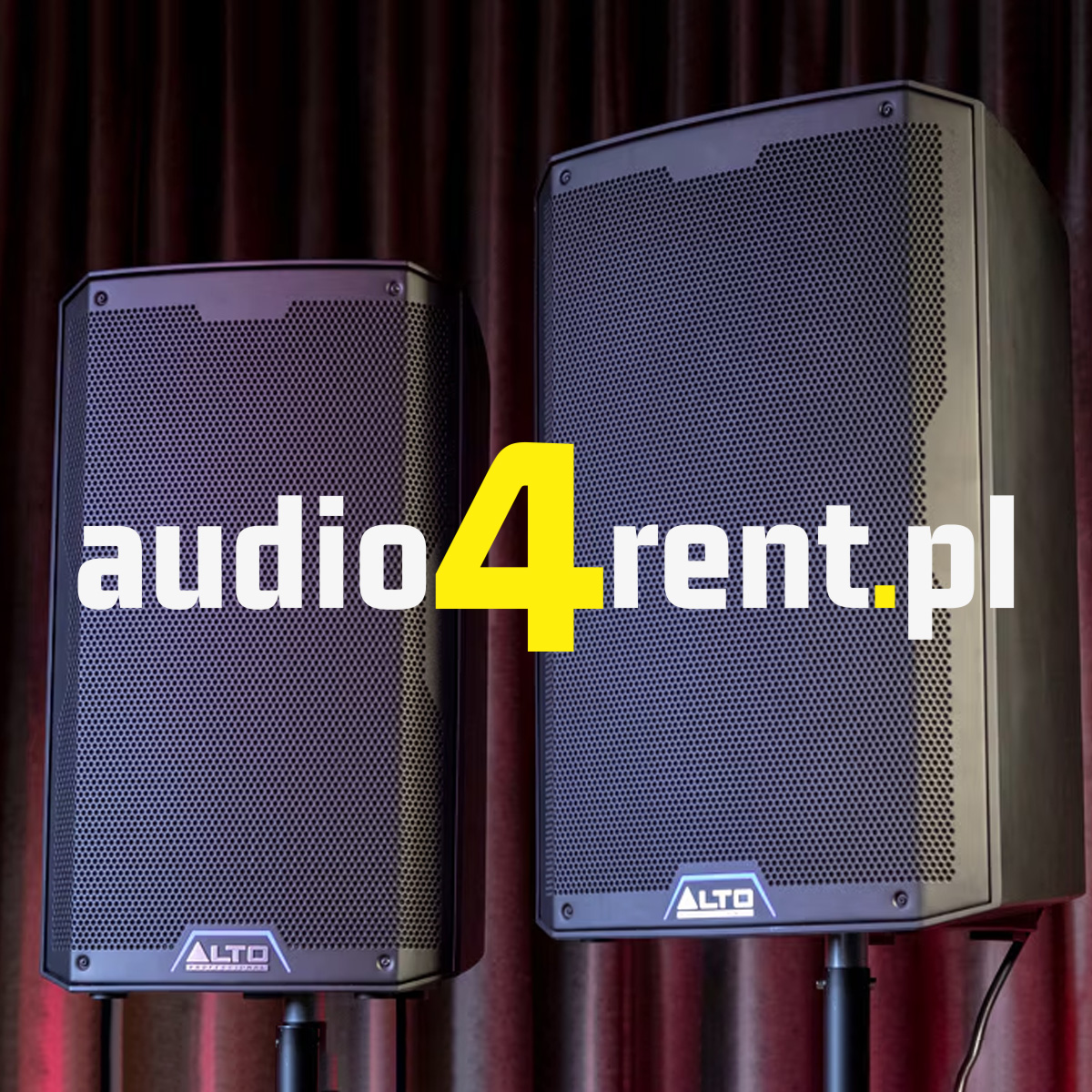Profesjonalne głośniki na wynajem - głośniki na imprezy, wesele, eventy, przemówienia, konferencje - wypożyczalnia w Warszawa