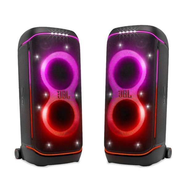 Zestaw mocnych głośników JBL Partybox 720 na duże imprezy i wesela - głośniki na wynajem