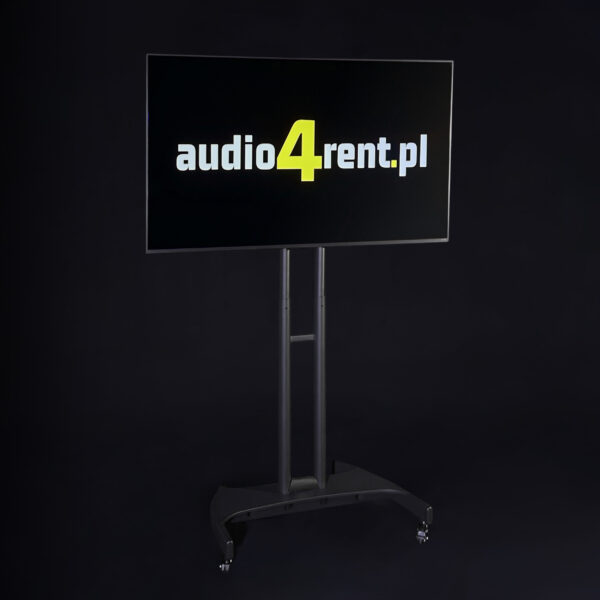 wynajem telewizora 55 cali na stojaku ekran do eventów konferencji i prezentacji